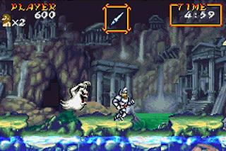 Super Ghouls 'N Ghosts - GBA Screen