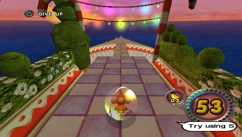 Super Monkey Ball Adventure - PSP Screen