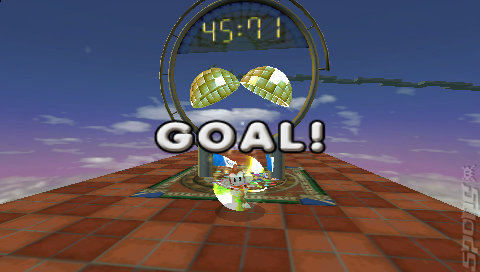 Super Monkey Ball Adventure - PSP Screen