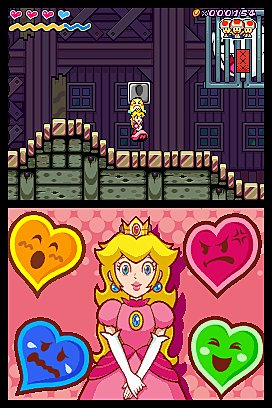 Super Princess Peach - DS/DSi Screen