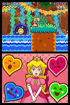 Super Princess Peach - DS/DSi Screen