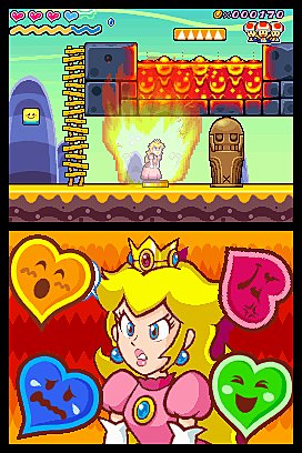 Super Princess Peach - DS/DSi Screen