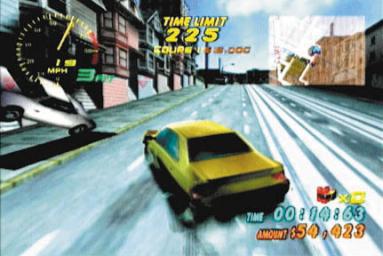 Super Runabout - Dreamcast Screen