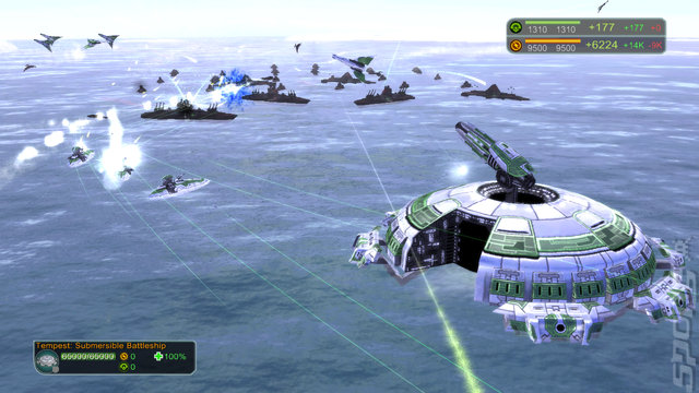Supreme Commander - Xbox 360 Screen