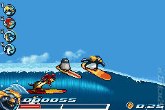 Surf's Up - GBA Screen