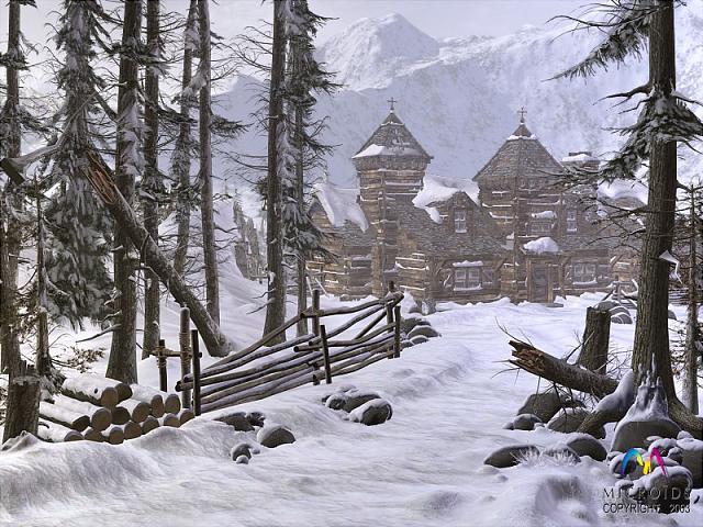 Syberia II - PS2 Screen