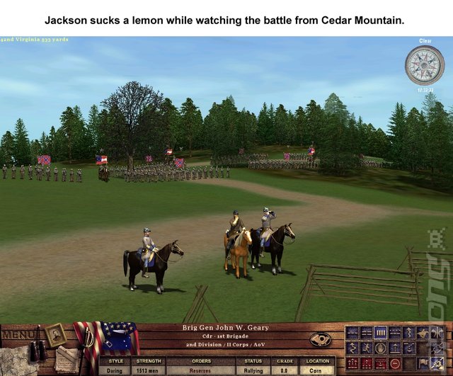 Take Command: 2nd Manassas - PC Screen