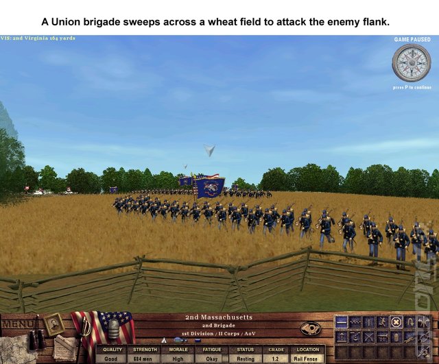 Take Command: 2nd Manassas - PC Screen