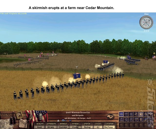 Take Command: 2nd Manassas - PC Screen