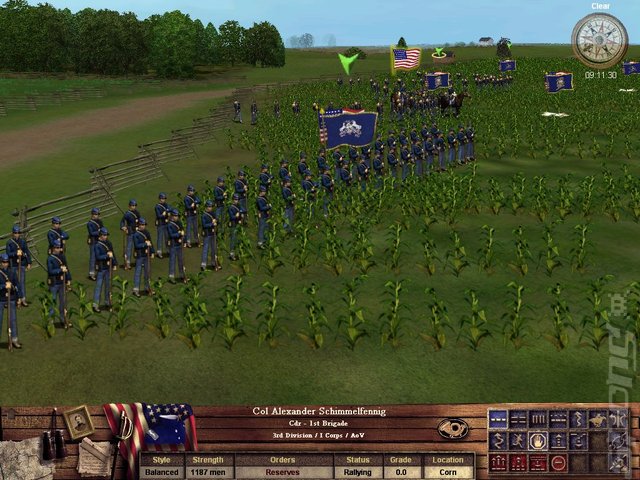 Take Command: 2nd Manassas - PC Screen