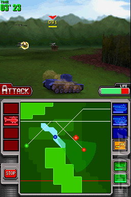 Tank Battles - DS/DSi Screen