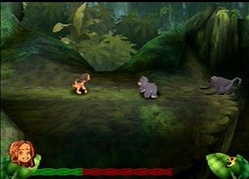 Tarzan - PlayStation Screen