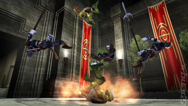 Teenage Mutant Ninja Turtles - PS2 Screen