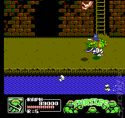 Teenage Mutant Ninja Turtles 3: The Manhattan Project - NES Screen