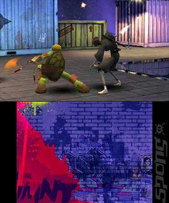 Teenage Mutant Ninja Turtles - 3DS/2DS Screen