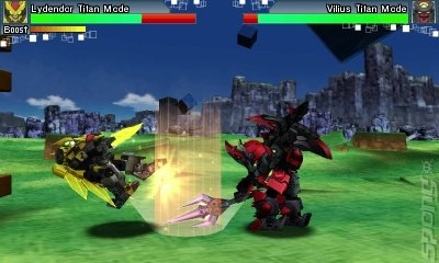 Tenkai Knights: Brave Battle - 3DS/2DS Screen