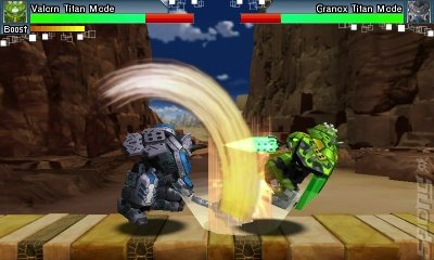 Tenkai Knights: Brave Battle - 3DS/2DS Screen