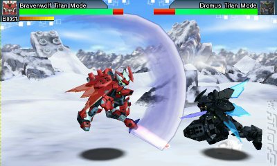 Tenkai Knights: Brave Battle - 3DS/2DS Screen