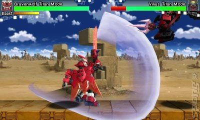 Tenkai Knights: Brave Battle - 3DS/2DS Screen