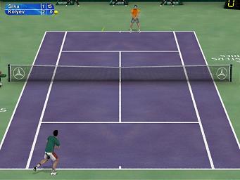 Tennis Masters Series 2003 - PC Screen