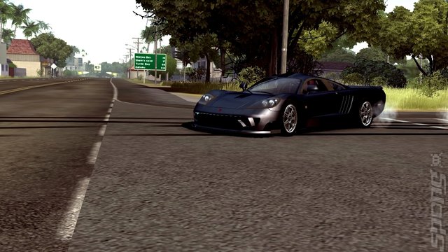 Test Drive: Unlimited - PSP Screen