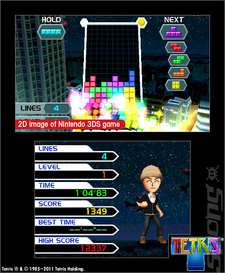 Tetris - 3DS/2DS Screen