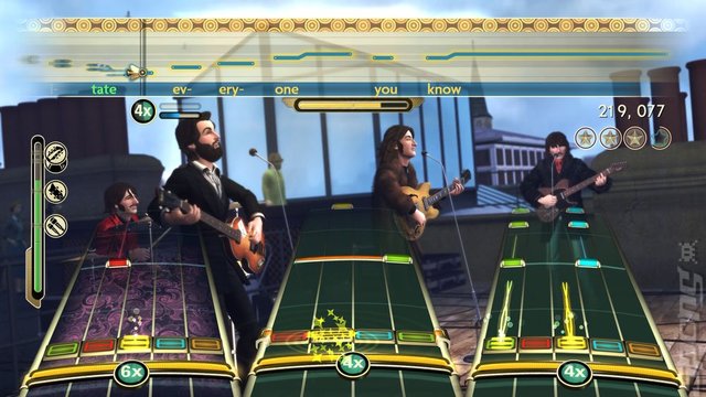 The Beatles: RockBand - Wii Screen