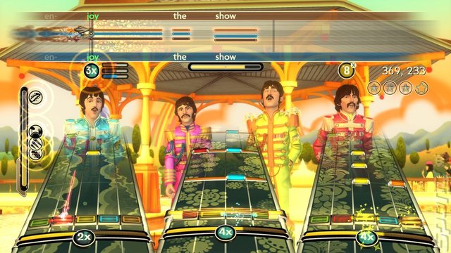 The Beatles: RockBand - Wii Screen