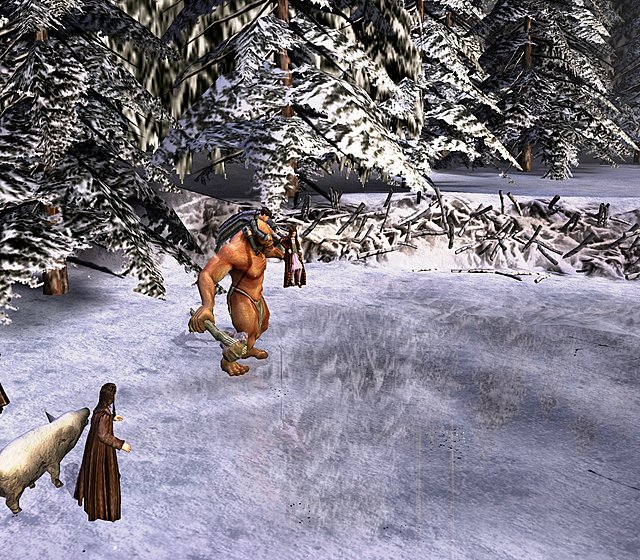 The Chronicles of Narnia: The Lion, The Witch and The Wardrobe - GameCube Screen