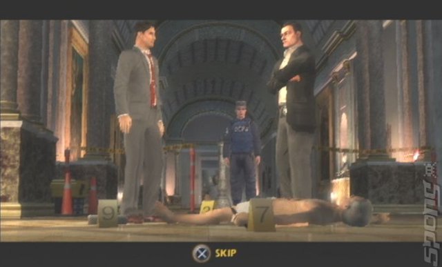 The Da Vinci Code - PS2 Screen