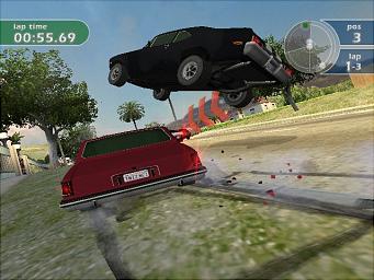 The Italian Job: LA Heist - Xbox Screen