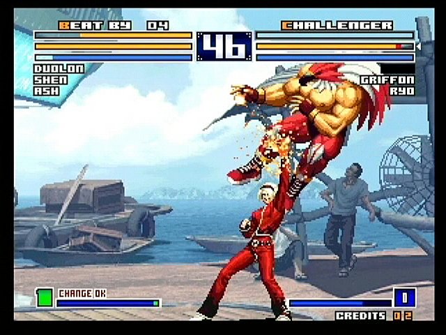 The King of Fighters 2002 & 2003 - Xbox Screen
