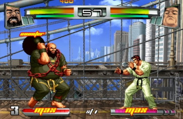 The King of Fighters NeoWave - PS2 Screen