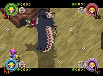 The Legend of Zelda: Four Swords Adventures - GameCube Screen