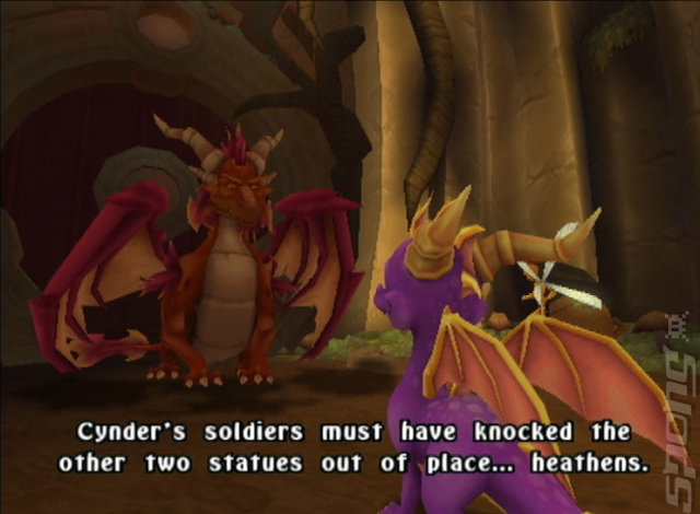 The Legend of Spyro: A New Beginning (PS2) Editorial image