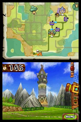 The Legend of Zelda: Spirit Tracks - DS/DSi Screen