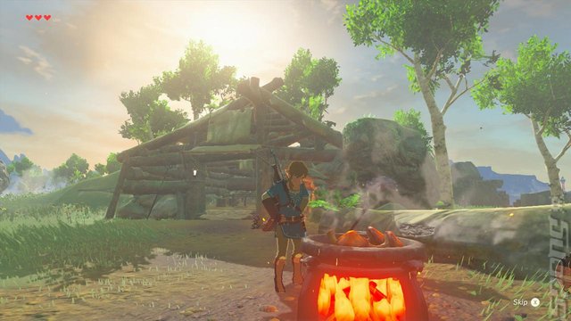 The Legend of Zelda: Breath of the Wild - Wii U Screen