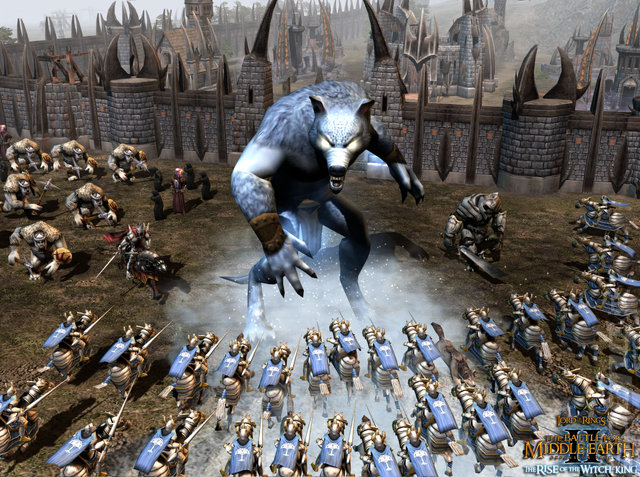 The Lord of the Rings The Battle for Middle-Earth II: The Rise of the Witch-King - PC Screen