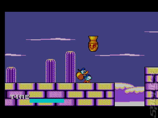 The Lucky Dime Caper starring Donald Duck - Sega Master System Screen