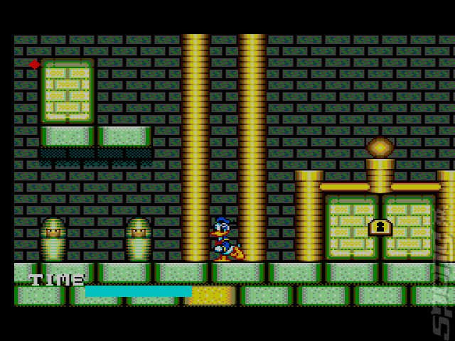 The Lucky Dime Caper starring Donald Duck - Sega Master System Screen