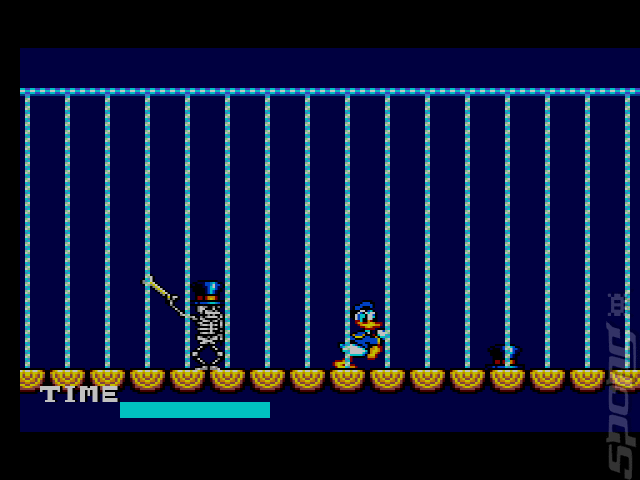 The Lucky Dime Caper starring Donald Duck - Sega Master System Screen