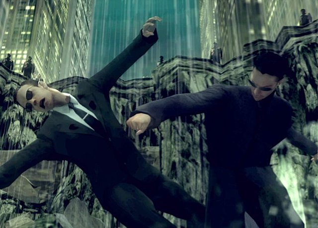 The Matrix: Path of Neo - PC Screen