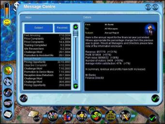 Theme Park Inc. - PC Screen