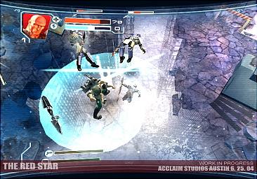 The Red Star - PS2 Screen