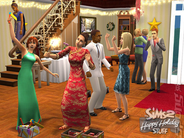 The Sims 2 Festive Edition - PC Screen