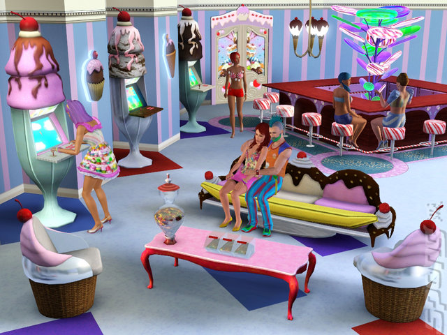 The Sims 3: Katy Perry's Sweet Treats - Mac Screen