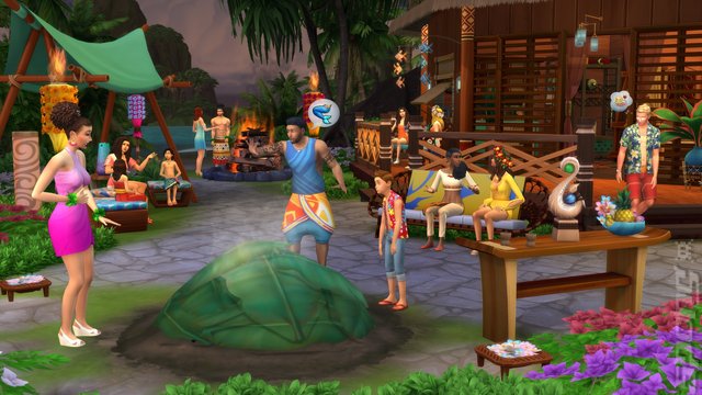 The Sims 4: Island Living - PC Screen