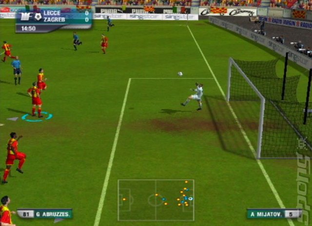 This is Football 2005 - PS2 Screen