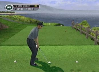 Tiger Woods PGA Tour 2001 - PS2 Screen