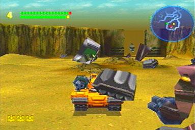 Tiny Tank - PlayStation Screen